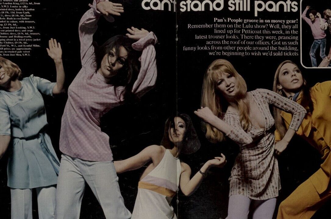 Pan's People CHRISSIE SHRIMPTON Alice Pollock DEAN MARTIN JR Petticoat magazine