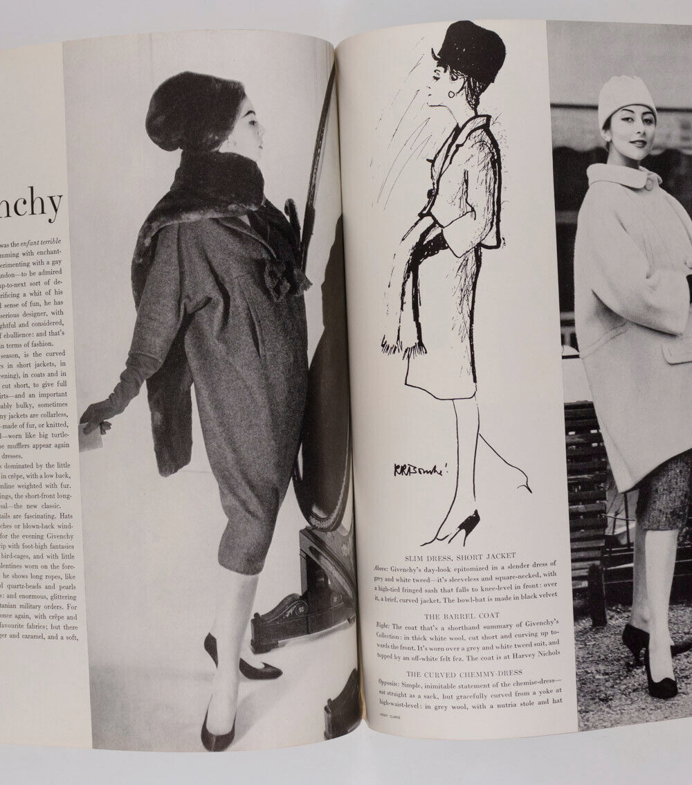 Antoinette Cumming NORMAN PARKINSON Helmut Newton BALENCIAGA Givenchy VOGUE vtg