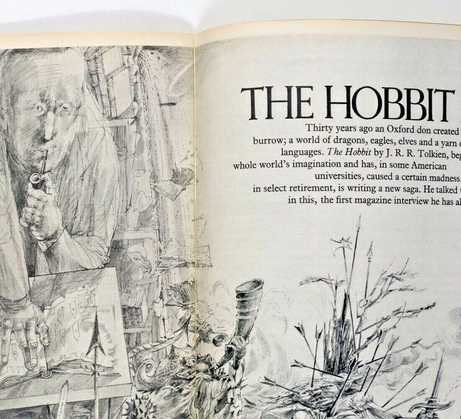 Paulene Stone JRR TOLKIEN John Bulmer DUFFY Biba SUNDAY TIMES January 15 1967 UK