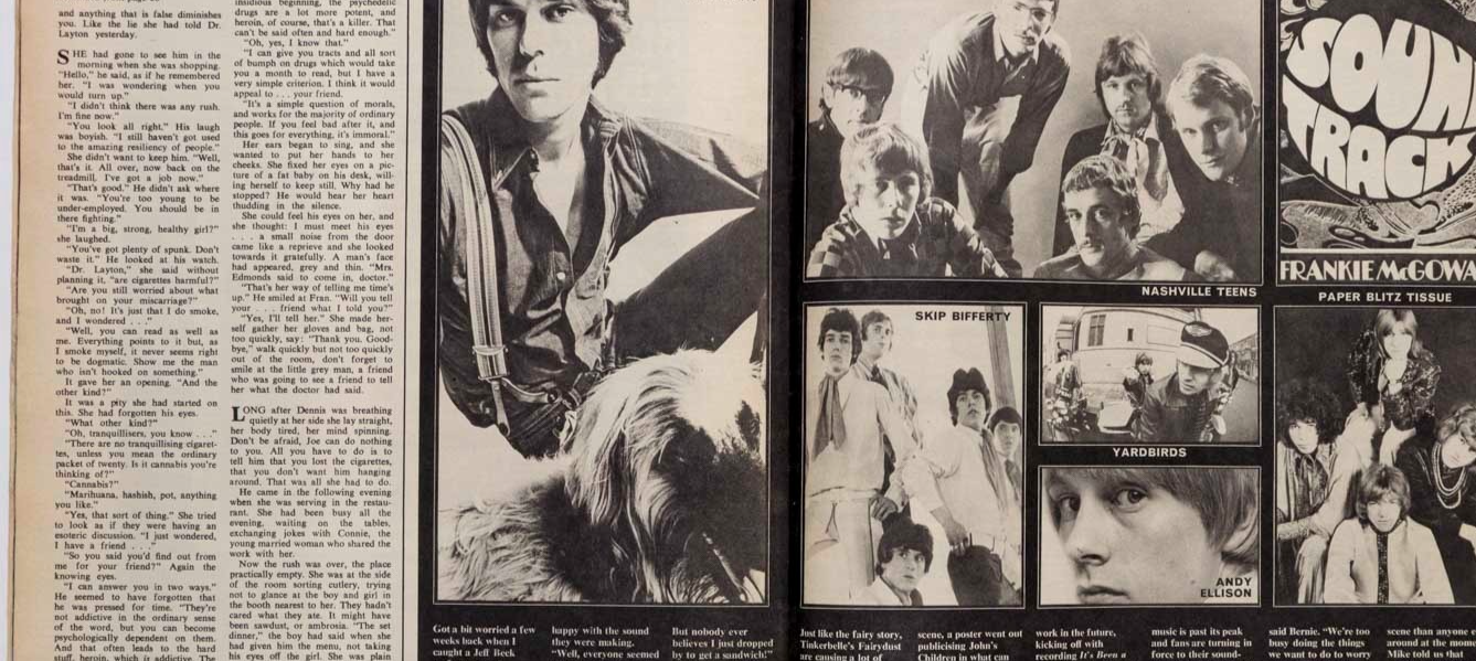 MARISOL ESCOBAR Jeff Beck MALCOLM MUGGERIDGE PETTICOAT magazine 10 February 1968