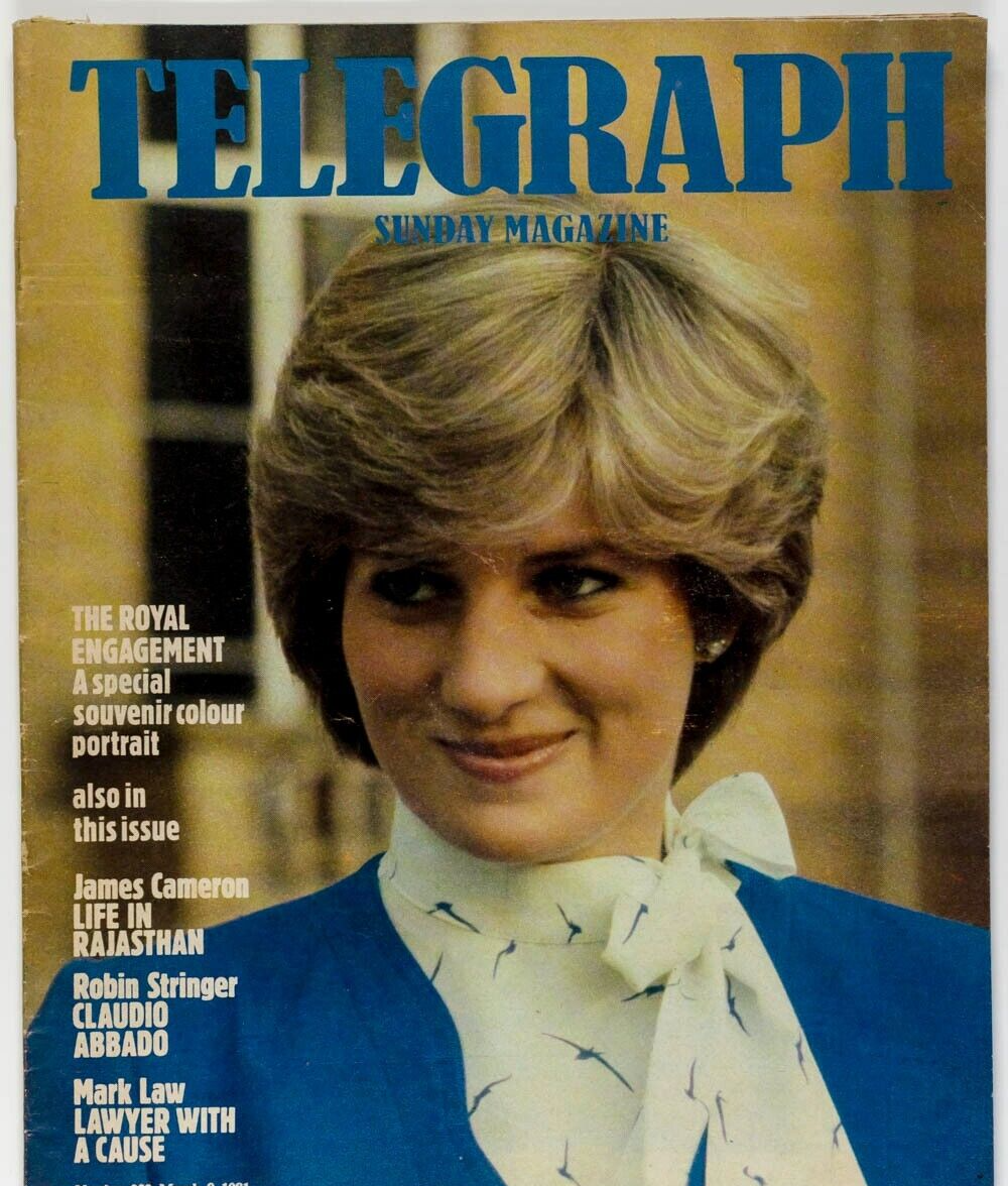 Princess Diana MICHAEL EDDOWES Raghubir Singh CLAUDIO ABBADO  TELEGRAPH magazine