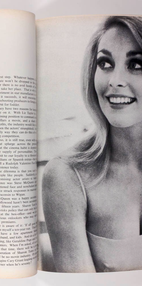 Sharon Tate interview & photo's THE MAKING OF A STAR rare 60s fashion magazine