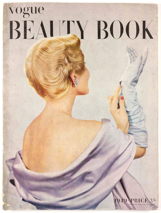 ERWIN BLUMENFELD Horst JOHN WARD Vogue Beauty Book magazine 1949 vtg MAKE-UP 40s