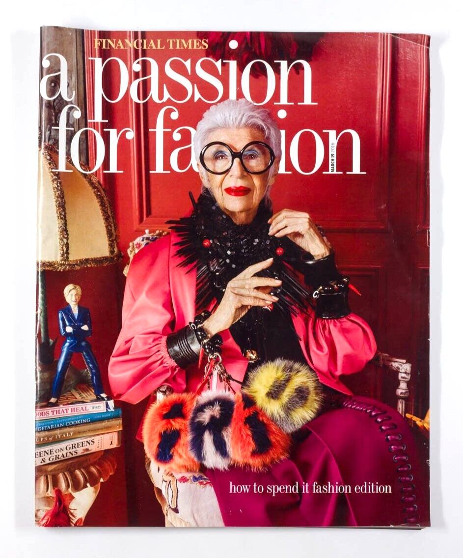 Iris Apfel JW ANDERSON Hussein Chalayan ALESSANDRO MICHELE FT HTSI magazine 2016