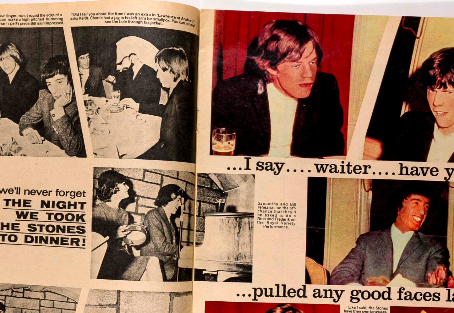 Keith Richards BILLY WALKER The Others JACKIE magazine Aug 1964 Beatles STONES