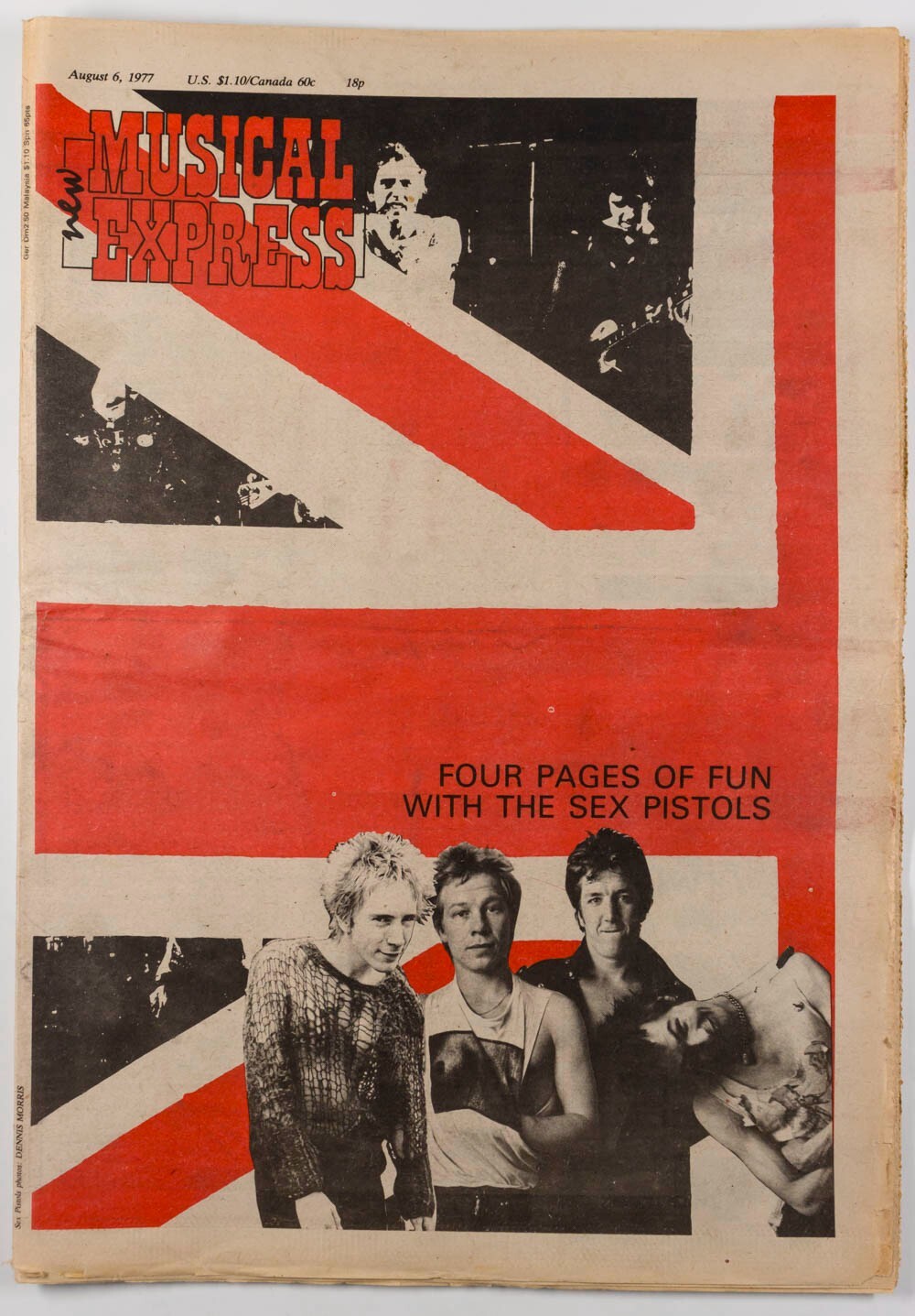 Sex Pistols ROMAN POLANSKI Patti Smith BEACH BOYS The Ramones ELO - NME magazine