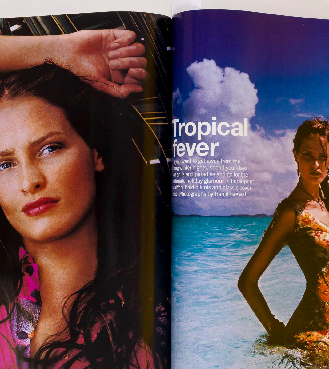 JENNIFER ANISTON Courteney Cox CAROLINE RIBEIRO Marie Claire January 2000 YSL UK