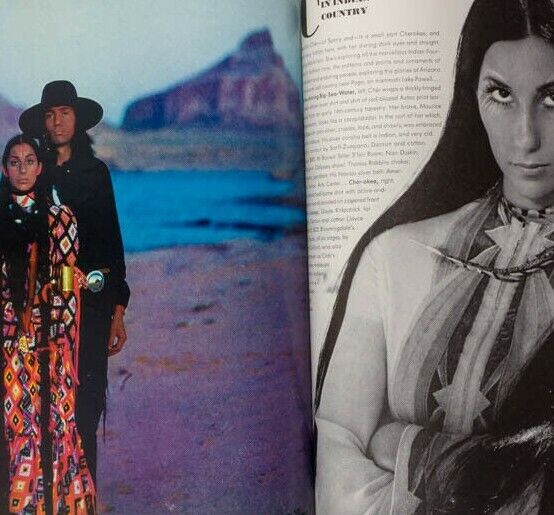 Cher CANDICE BERGEN Richard Avedon BERT STERN Maggie Smith US Vogue August 1970