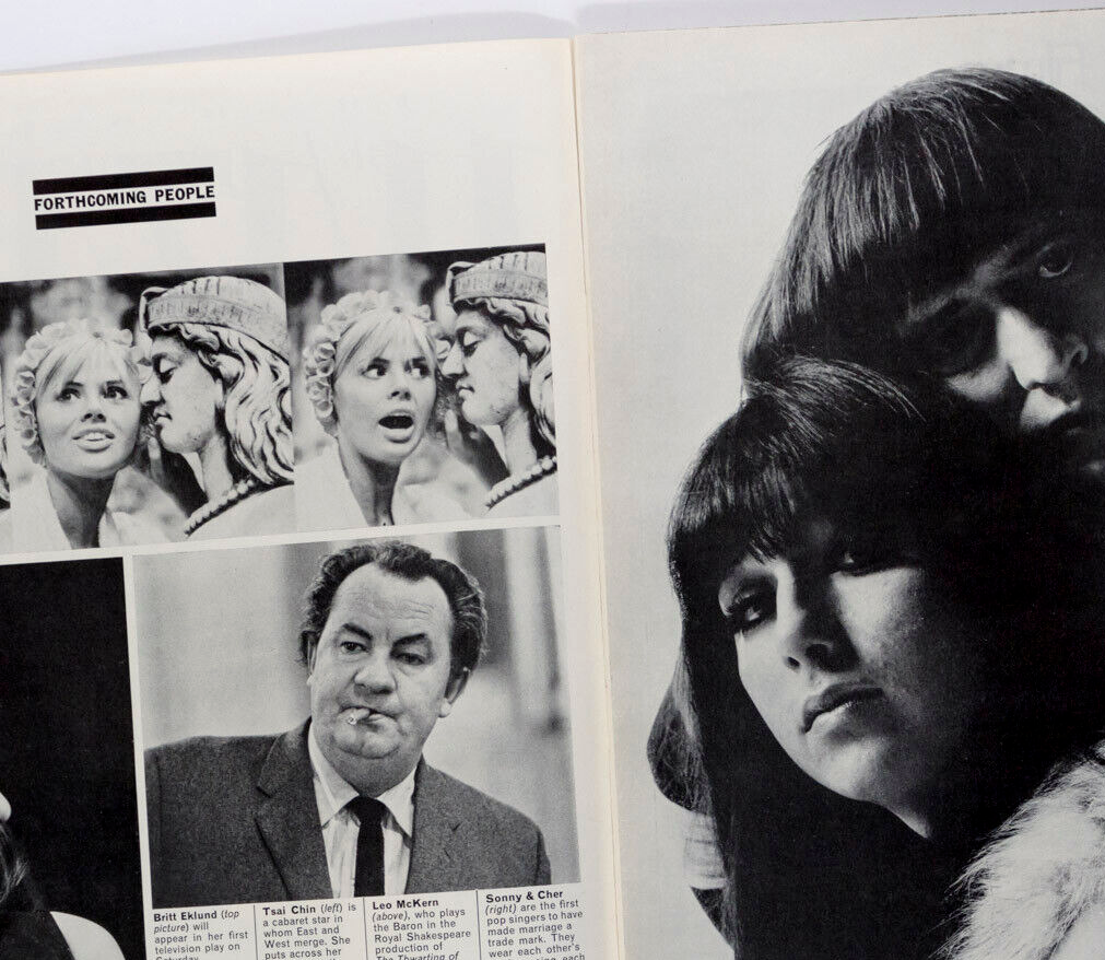 ALAN ALDRIDGE Jill Kennington BRITT EKLAND London Life magazine December 11 1965