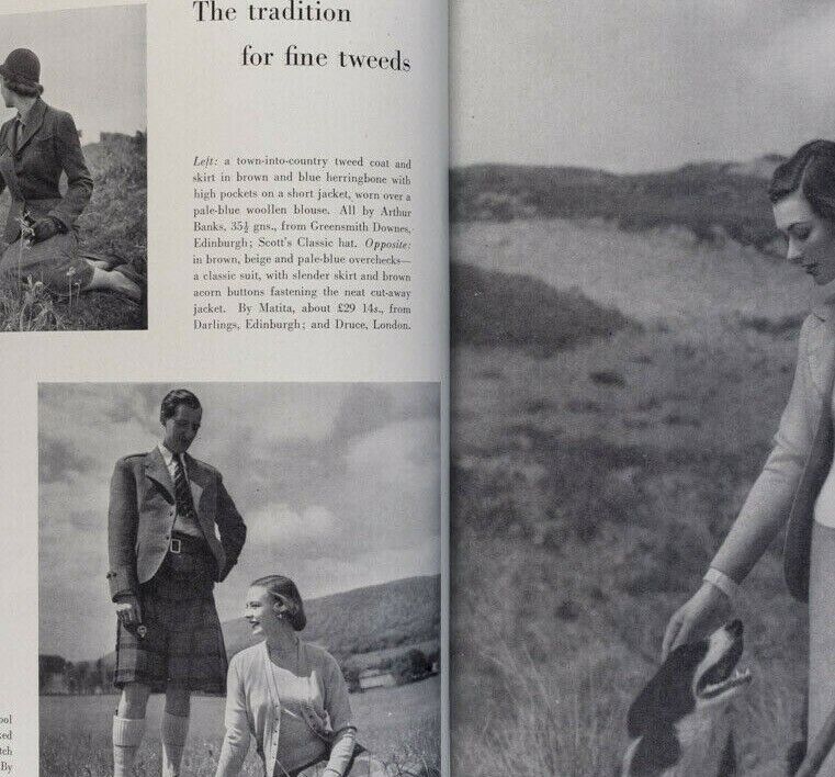 Richard Avedon DORMER John French DURANI Harpers & Queen magazine 1951 August UK