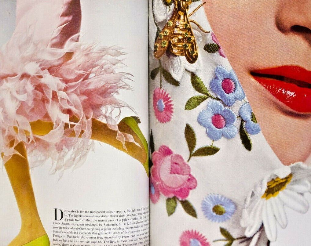 Gayle Hunnicutt CECIL BEATON Cathee Dahmen RITA HEYWORTH Vogue June 1968 Beauty