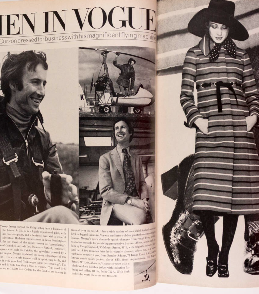 Charlotte Rampling SARAH MOON Britt Ekland VOGUE September 1970 Mike Nichols VTG