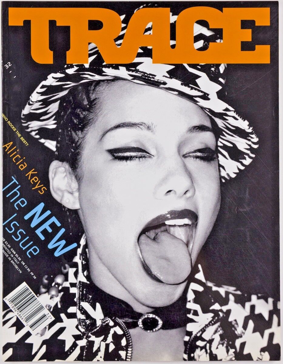 ALICIA KEYS Ellen Von Unworth TRACE Magazine # 32 Made in Brooklyn Printed Italy