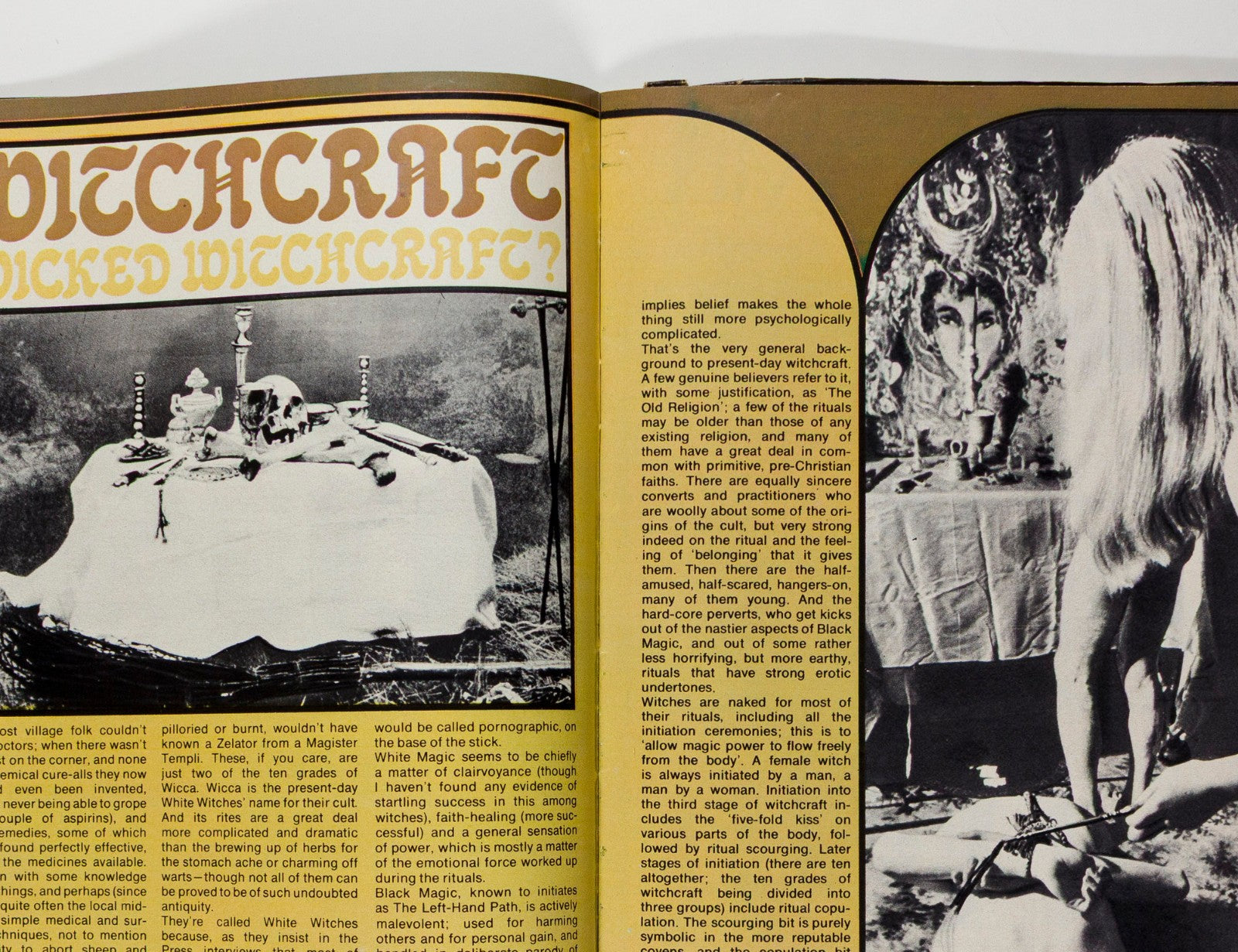 WITCHCRAFT Eleanor Bone GERALD GARDNER Margaret Murray 19 MAGAZINE December 1970