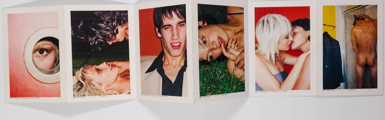My Private Los Angeles Diary TERRY & ANDREW RICHARDSON Sisley 1998 postcard book