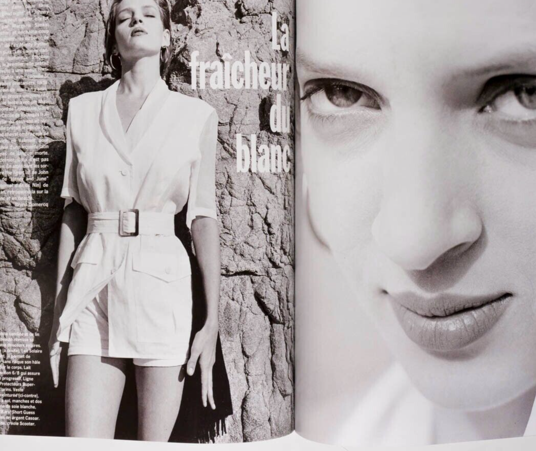 Vanessa Duve TATJANA PATITZ Milla PARIS VOGUE 90 Harry Dean Stanton UMA THURMAN