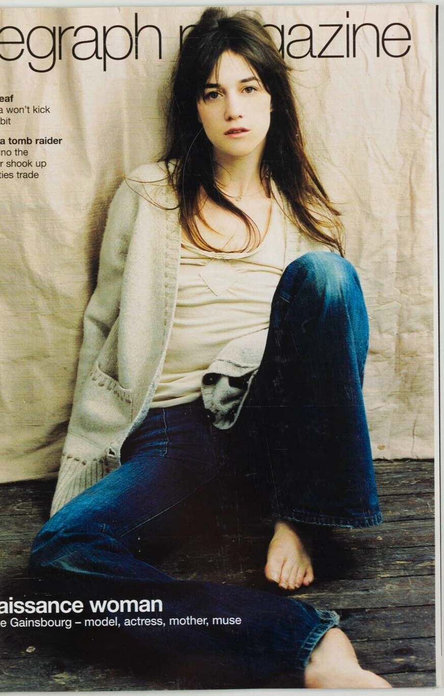 CHARLOTTE GAINSBOURG Bolivia COCA Peppino ANTIQUITIES TRADE ~ Telegraph magazine
