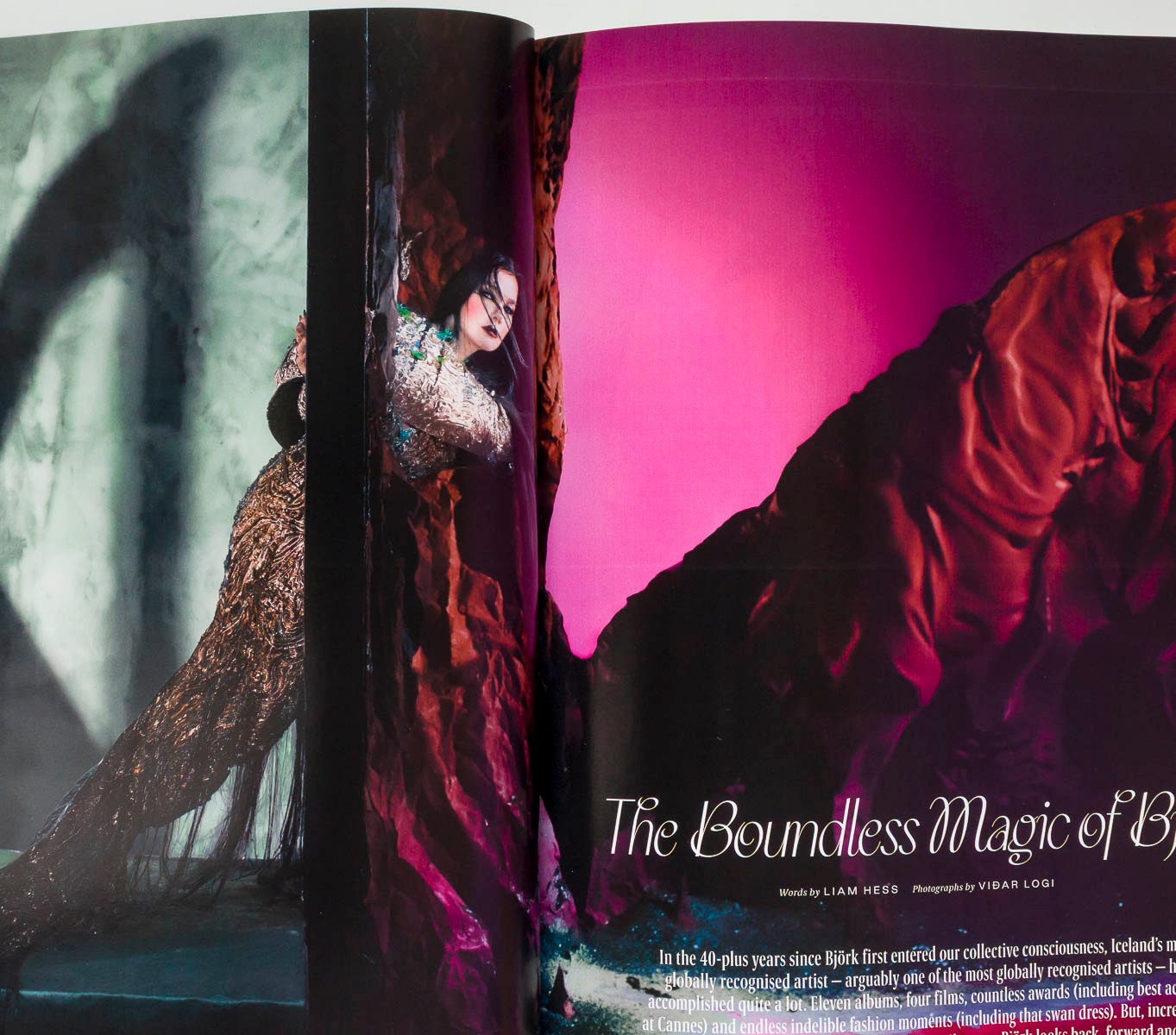 BJORK 1ST VOGUE  Margiela Merkin dress SCANDINAVIA April 2024  Galliano COUTURE