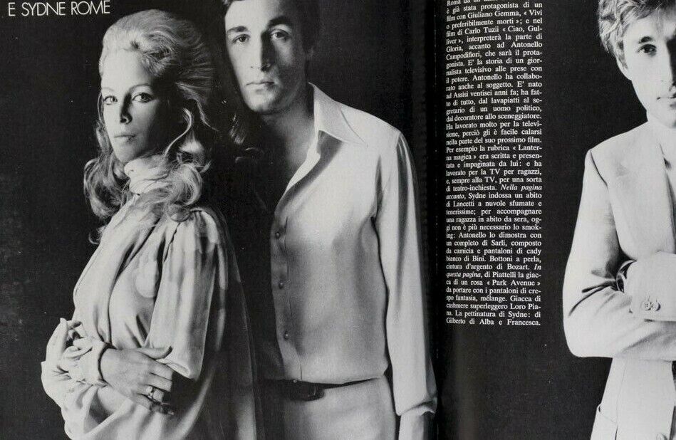 ANTONIO LOPEZ Walter Albini SYDNE ROME Penelope Tree VERUSCHKA L'uomo Vogue VTG