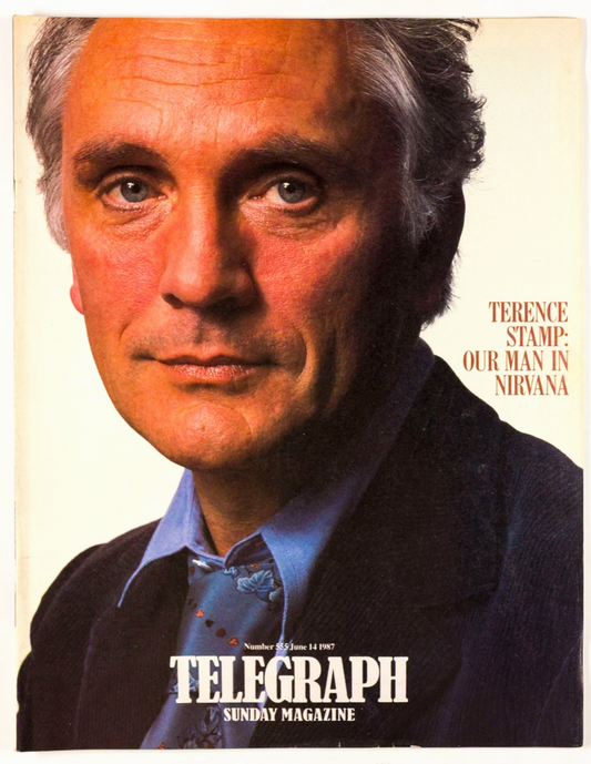 Terence Stamp JP DONLEAVY Timothy Dalton 007 Telegraph magazine 14 June 1987 555