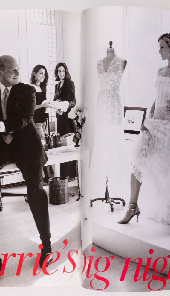 Sarah Jessica Parker BOYD HOLBROOK Vogue February 2002 Currin PEYTON Marc Jacobs
