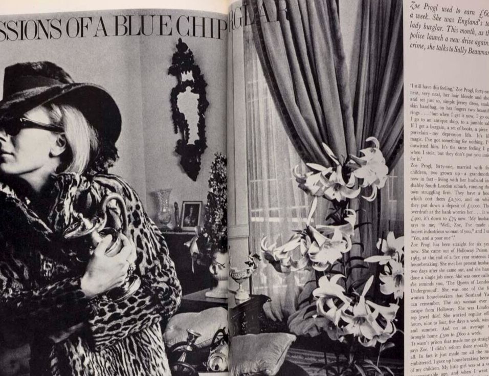 SUSAN BLAKELY Tania Mallet DON McCULLIN Harpers October 1969 Jeanloup Sieff 1929