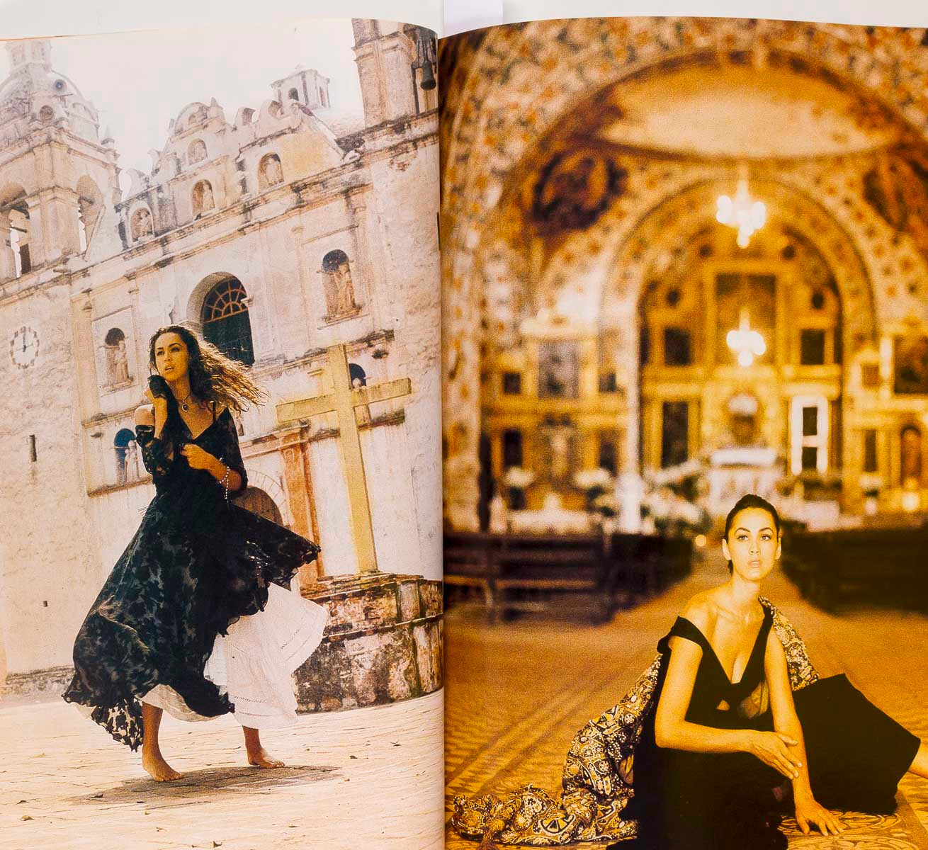CINDY CRAWFORD Mexico AZZEDINE ALAIA Maria Felix ~ VOGUE ESPANA July 1992 SPAIN