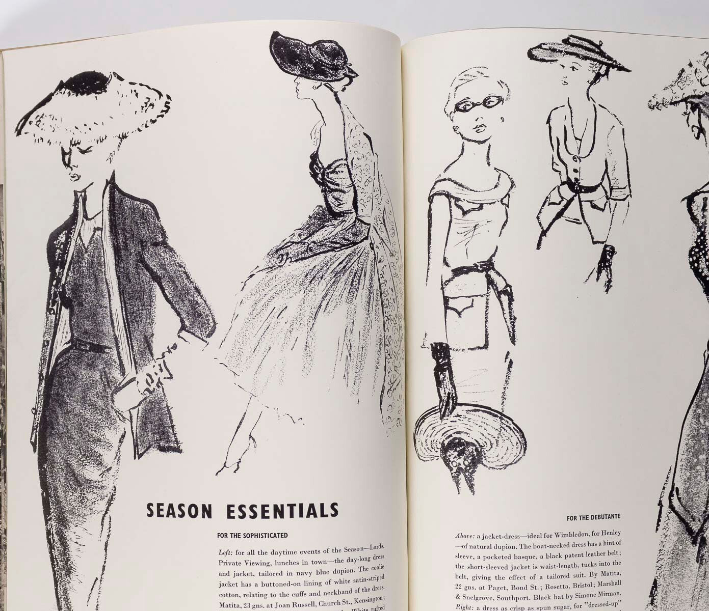 Jean Patchett NORMAN PARKINSON South Africa  VOGUE May 1951 Irving Penn TS ELIOT