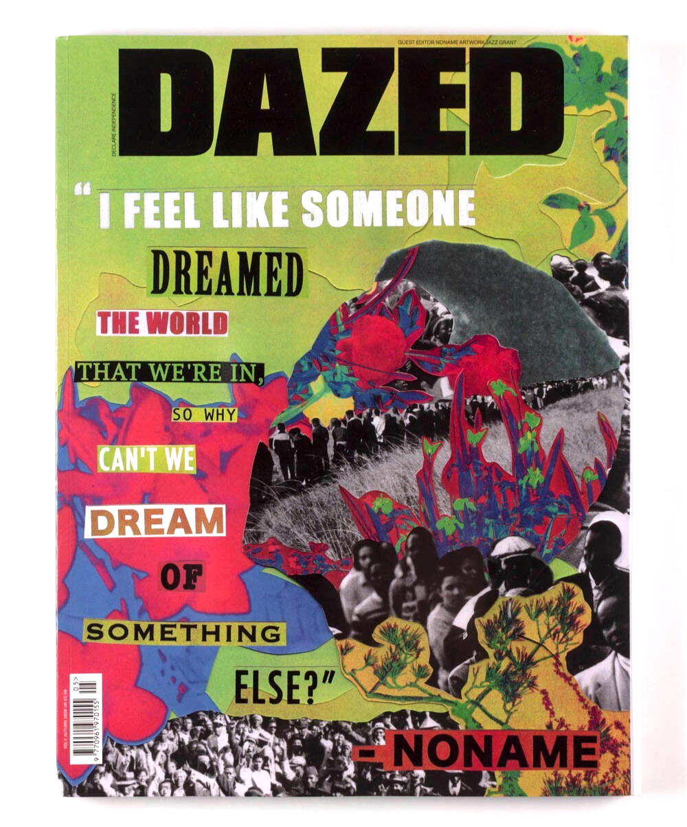 Jazz Grant NONAME Art DAZED & CONFUSED magazine AUTUMN Fall 2020 illustration UK