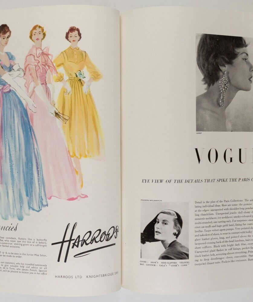 Mary Jane Russell RENE BOUCHE Lee Miller VOGUE October 1949 Margot Fonteyn HORST