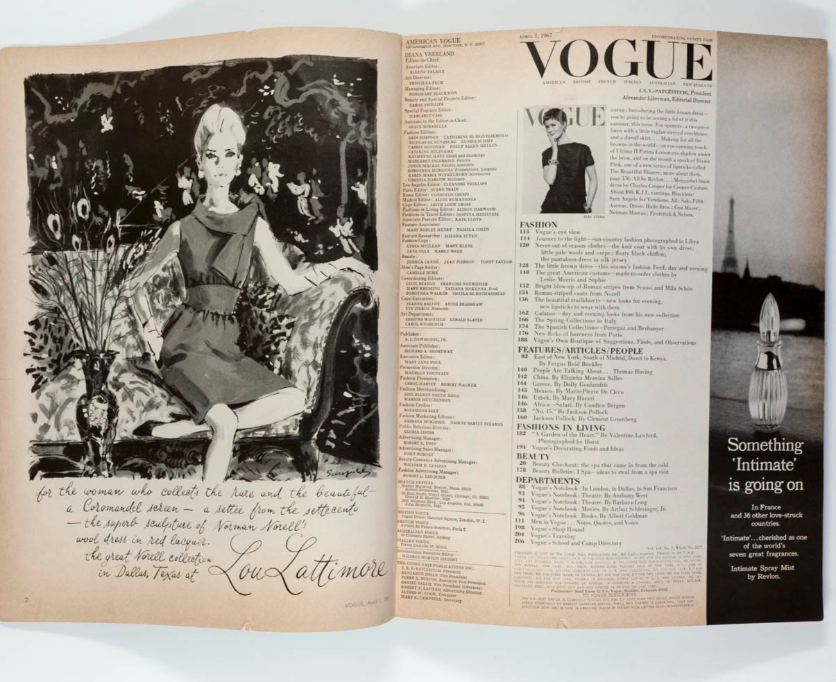 Celia Hammond VERUSCHKA Jackson Pollock VOGUE April 1967 Benedetta Barzini CHINA