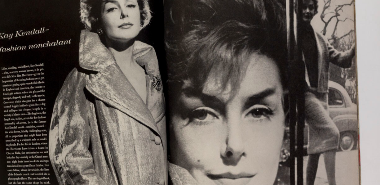 Penn AUDREY HEPBURN Christopher Plummer  VOGUE April 1959  Myrna Loy WILLIE MAYS