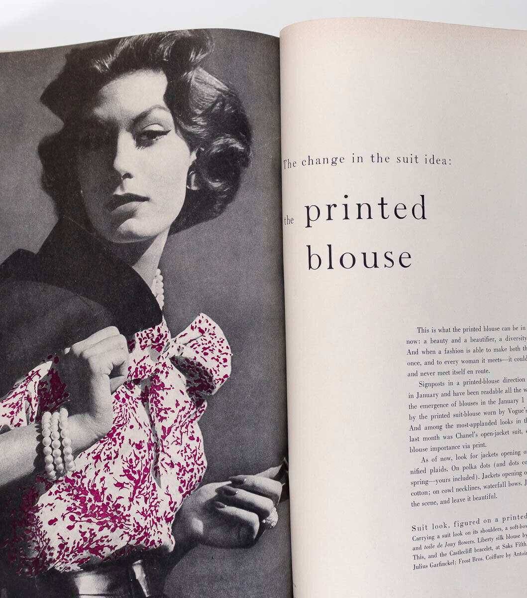 Joanna McCormick CECIL BEATON Anne St Marie ARLENE DAHL Poliakoff BOUCHE ~ Vogue