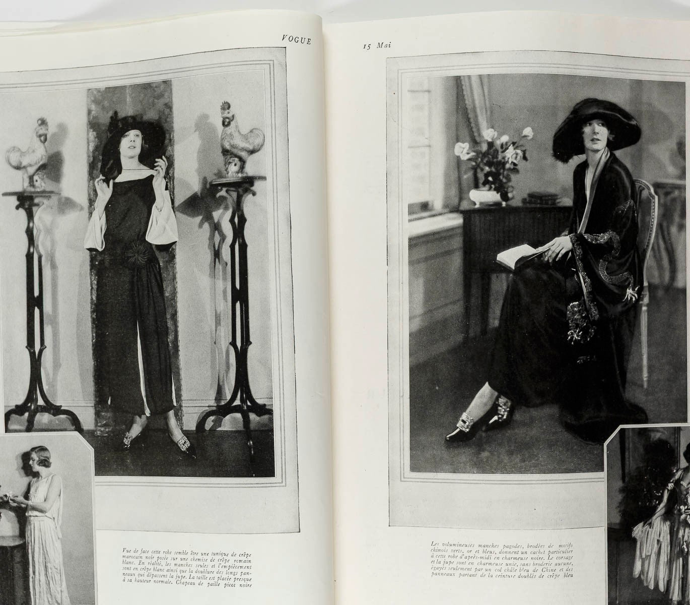 GEORGES LEPAPE Andre Marty DELAGE Maurice Goldberg PARIS VOGUE magazine May 1922