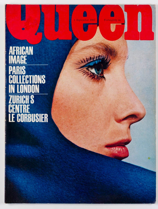 DONYALE LUNA Helmut MAUDIE Mark Palmer NIK Haskins QUEEN magazine September 1967