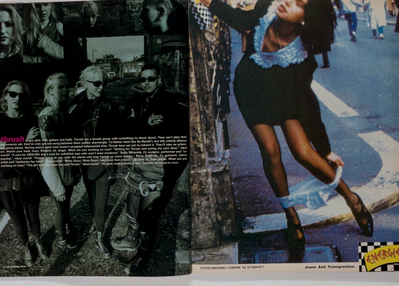 WOLFGANG TILLMANS Craig McDean DEXTER FLETCHER i-D magazine September 1992 HYPER