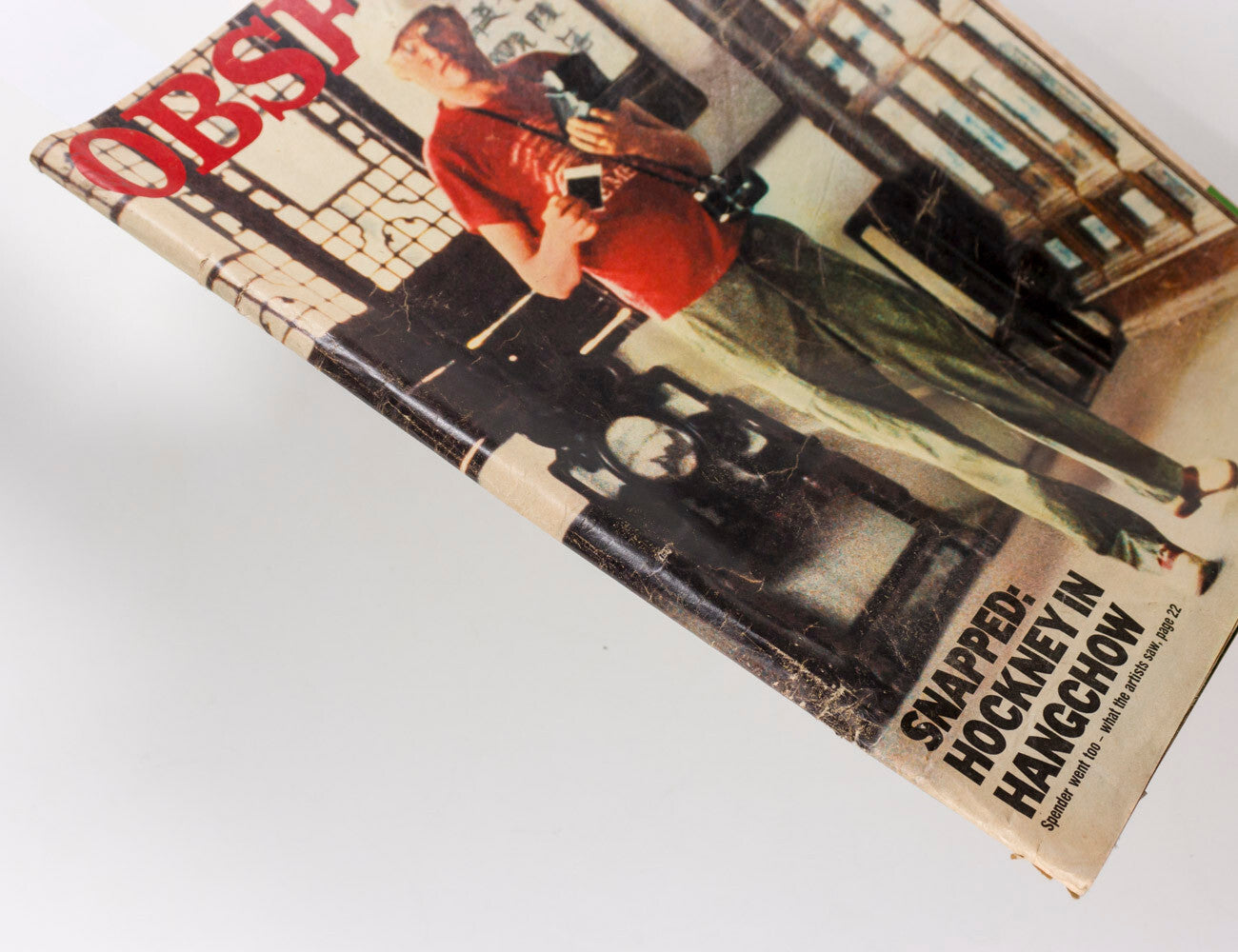 DAVID HOCKNEY Salman Rushdie BRUCE CHATWIN Martin Parr OBSERVER October 31 1982