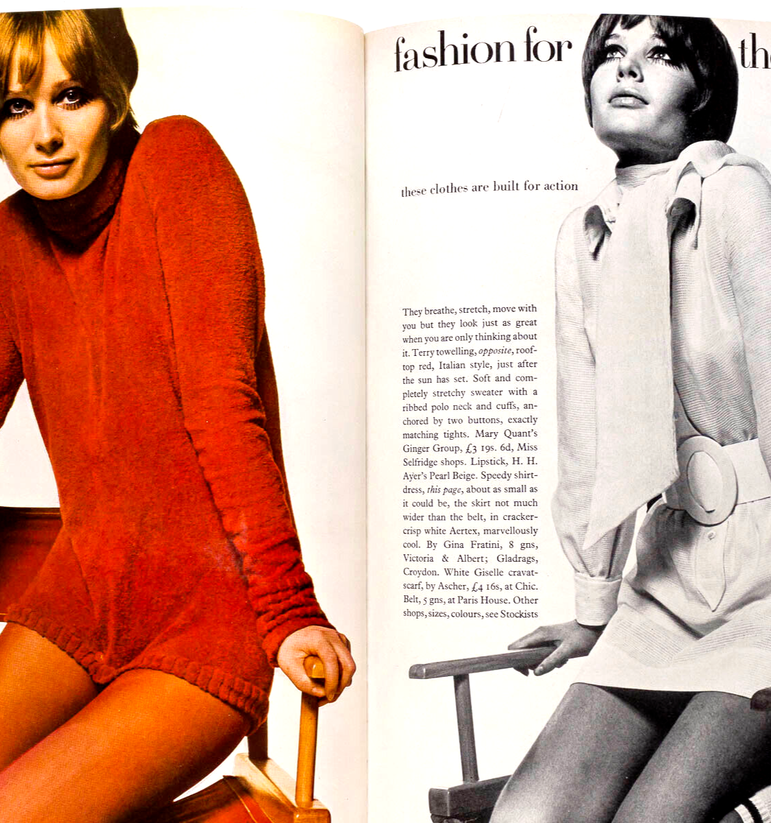 ANTONIO LOPEZ Richard Lindner TWIGGY Veruschka VOGUE MAGAZINE 1968 Celia Hammond