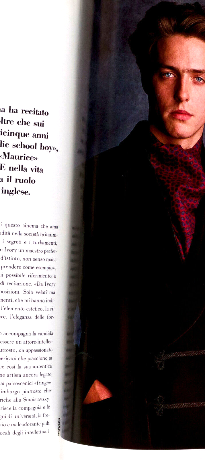 Hugh Grant PAOLO ROVERSI Aldo Fallai KOTO BOLOFO Michael Clark L'UOMO VOGUE vtg