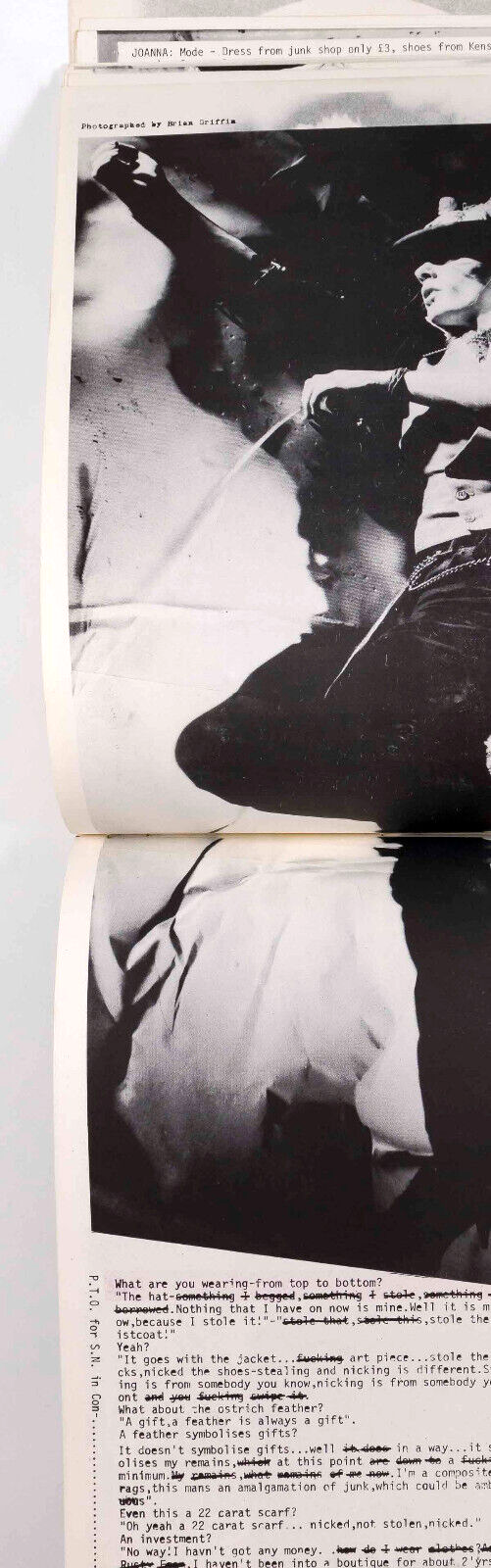 i-D MAGAZINE 1st issue No. # 1 1980 iD TERRY JONES Straight Up SKINHEAD punk DIY
