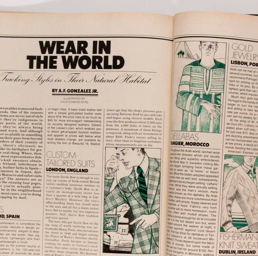 ALBERTO RIZZO Haiti SWIMWEAR Summer Fashion US GQ magazine May 1976 Shorts VTG