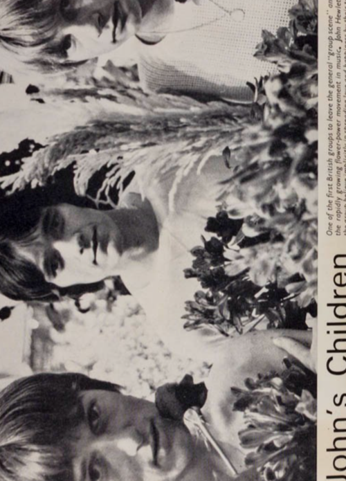 RINGO STARR Pink Floyd JOHNS CHILDREN Hendrix DOORS Zappa FlowerScene magazine 1