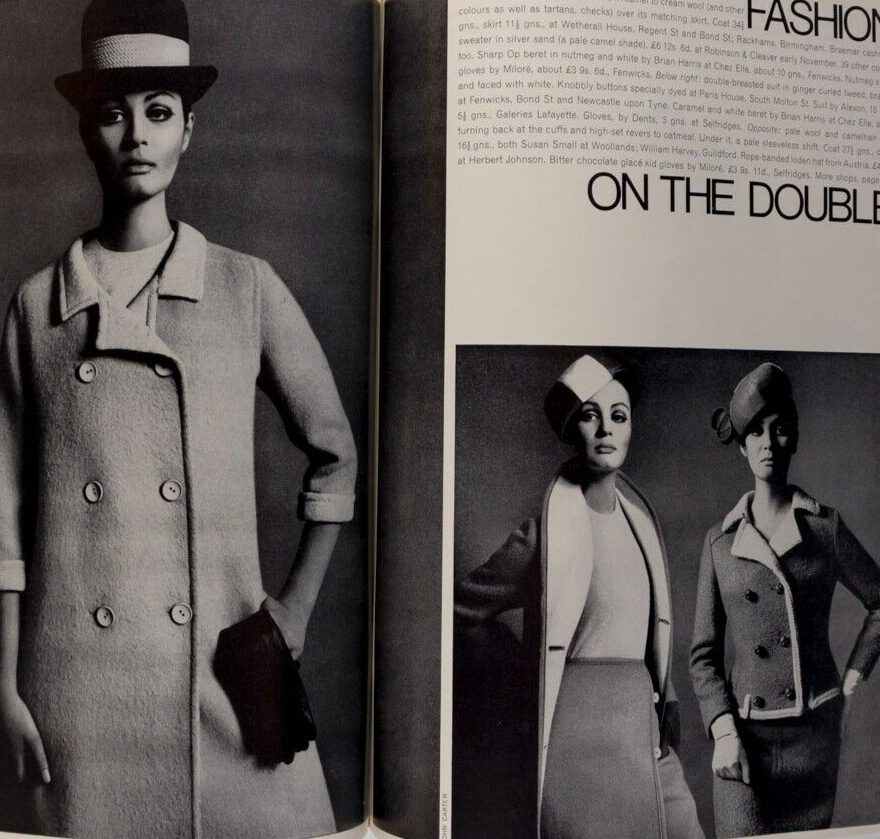 JEAN SHRIMPTON Jeanloup Sieff TOM KUBLIN Harpers Nov 1965 Donna Mitchell BRANDT