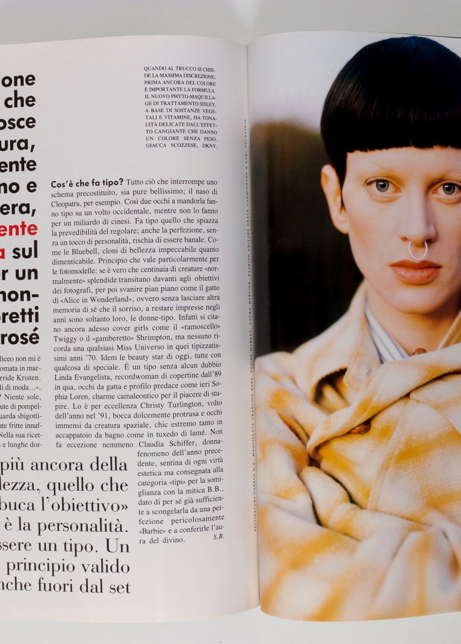 SOFIA COPPOLA Drew Barrymore ANNA NICOLE SMITH Bianca VOGUE ITALIA December 1992