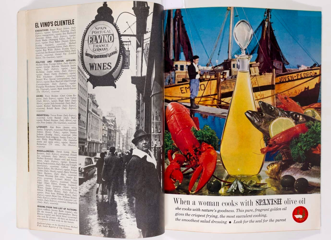 CLAUDIA CARDINALE Norman Parkinson FLEET STREET vtg QUEEN magazine January 1963