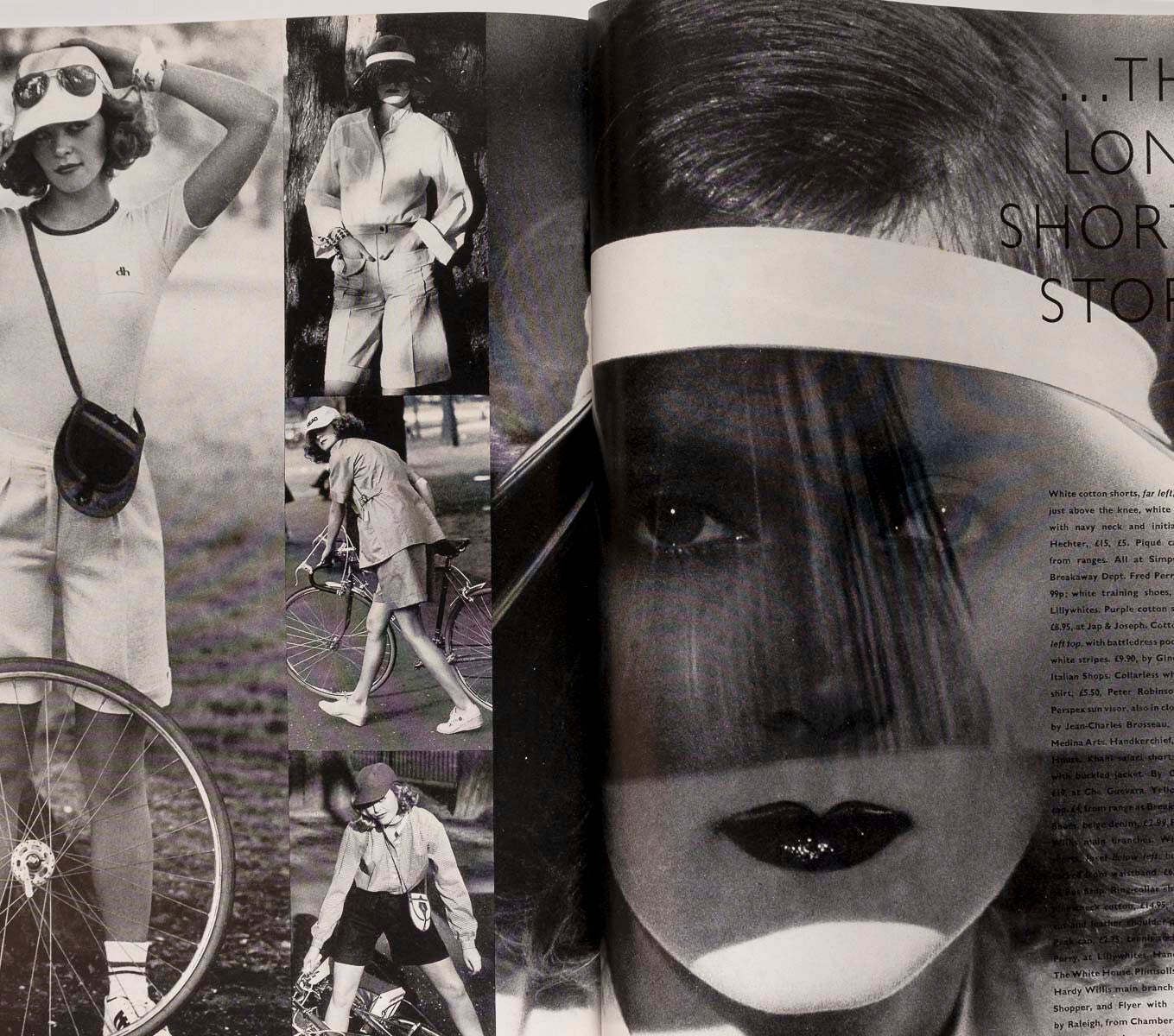 JERRY HALL Charlotte Rampling NORMAN PARKINSON Vogue July 1975 50th birthday VTG