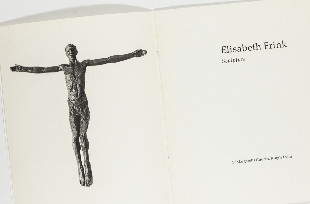 ELISABETH FRINK Bryan Robertson SCULPTURE EXHIBITION CATALOGUE Art 1984 Open Air