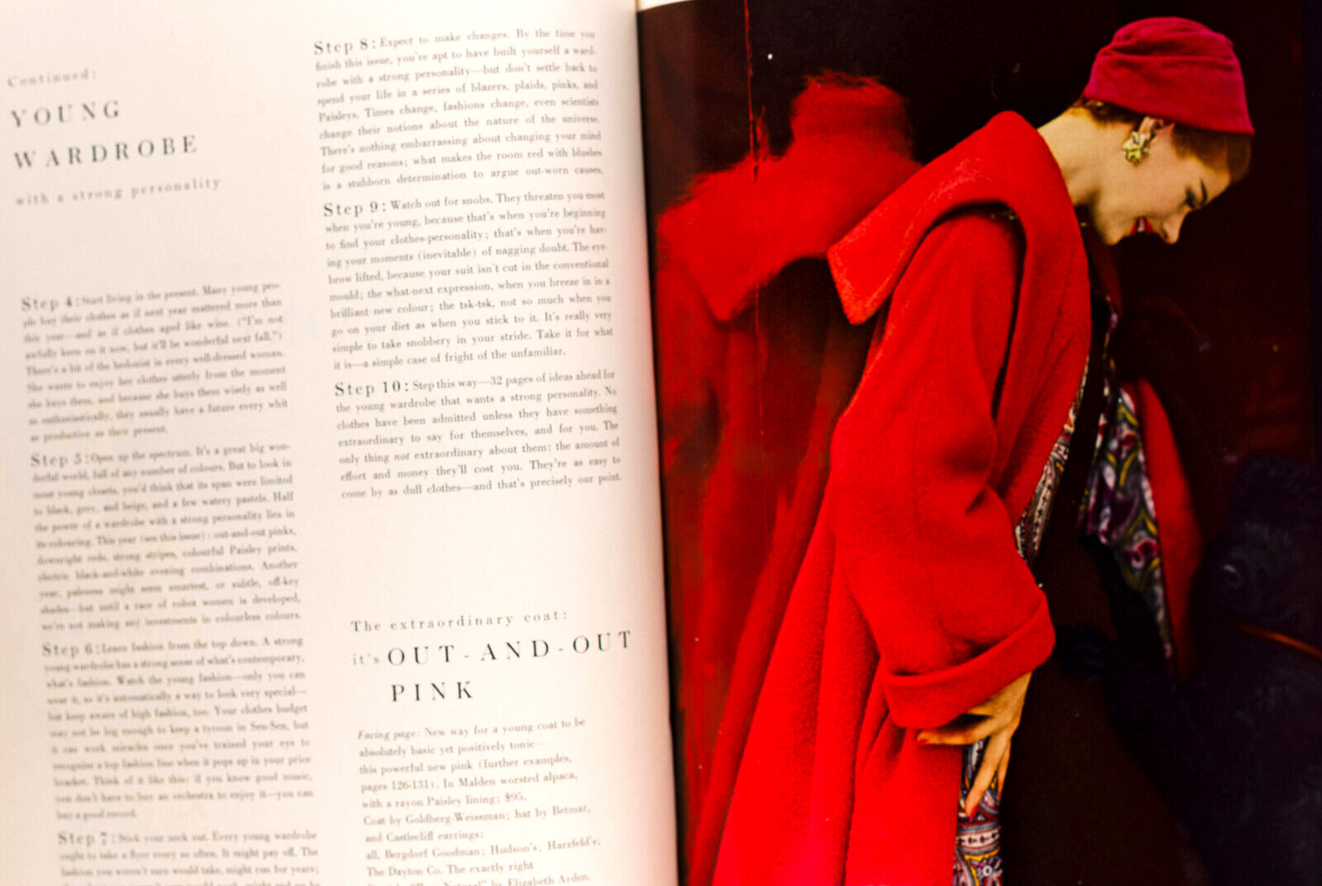 Erwin Blumenfeld HORST Rene Bouche CLAUDE COFFIN Diane Arbus VOGUE magazine VTG