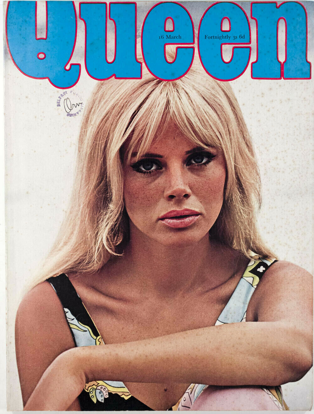 BRITT EKLAND Peter Sellers & Cook JILL KENNINGTON Tania Mallet UK Queen magazine