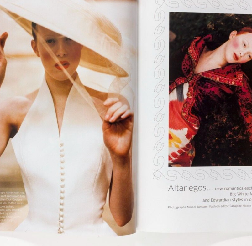 Shirley Mallmann KATE WINSLET Karen Elson PAUL RUDD vtg FRANK magazine July 1998